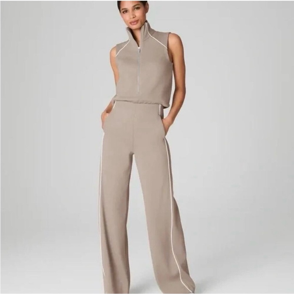 SPANX poppy airpique jumpsuit large tall nwt - Picture 6 of 6